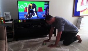 JO 2016 : Un homme bat le record d’Usain Bolt sur 100m avec son Rubik’s Cube ! (Vidéo)