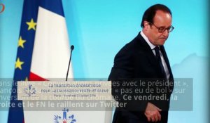 #Pasdebol : François Hollande raillé par la droite et le FN sur Twitter