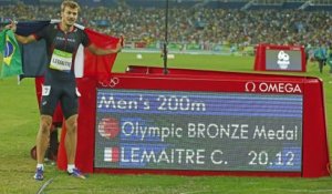 JO - Athlé : Une médaille qui vaut de l'or pour Christophe Lemaitre
