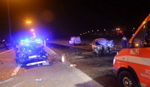 Un tué  à Obourg suite un vehicule fantôme sur l autoroute