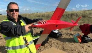 Trait de côte : Des drones survolent le littoral (Vendée)