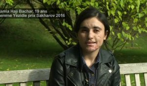 Une Yézidie prix Sakharov veut être la voix des "sans voix"