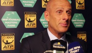 ATP - BNPPM 2016 - Guy Forget : "Un Paris-Bercy sans Monfils mais en jeu la place de N°1  entre Djokovic et Murray"