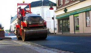 Saint-Just-en-Chaussée : la route refaite rue de Beauvais