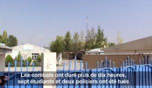 Afghanistan: attaque contre l'université américaine, neuf morts