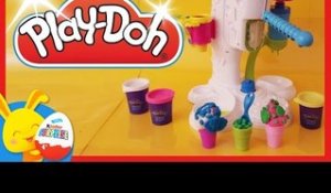 Play-Doh - Mega glacier - Pâte à modeler - Machine à glaces - Touni Toys