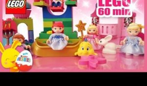 Disney princesse en francais avec les LEGO Duplo pour les petits - Cendrillon, Ariel, Aurore