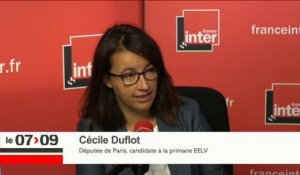 Cécile Duflot : "Ce quinquennat est un grand gâchis pour l'écologie" (L'invité de 7h50)