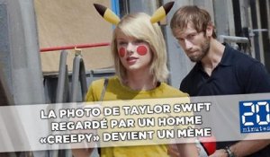 La photo de Taylor Swift regardée par un homme «creepy» devient un mème