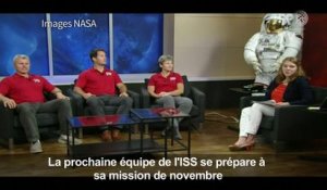 La prochaine équipe de l'ISS se prépare à sa mission de novembre