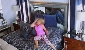 Une femme accuse son mari millionnaire de la battre mais se fait trahir par une caméra de surveillance (vidéo)