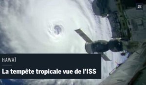 La tempête tropicale Madeline filmée depuis l'espace