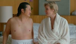 Jane Lynch and Bobby Lee on their romantic vacation