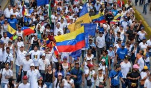 Manifestation «historique» au Venezuela contre le pouvoir en place