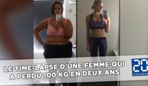 Le time-lapse d'une femme qui a perdu presque 100 kg en deux ans