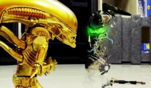 Alien VS Predator le combat en stop motion