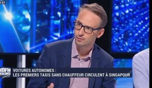 L'actualité IT : les premiers taxis sans chauffeur circulent à Singapour - 03/09