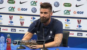 Bleus - Giroud : ''Difficile après la finale de l’Euro''