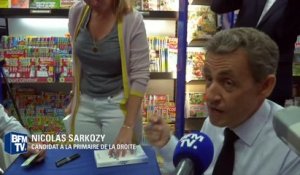 La Baule: "Je veux rencontrer des gens, parler avec eux", assure Nicolas Sarkozy