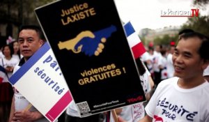 La communauté asiatique dans les rues de Paris pour réclamer plus de sécurité