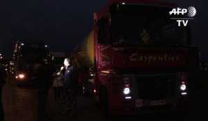 Les routiers réclament le démantèlement de la "jungle" de Calais