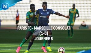J5 : Paris FC - Marseille Consolat (1-0), le résumé