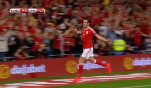 Qualifications Coupe du Monde 2018 - Le 1er but de Gareth Bale
