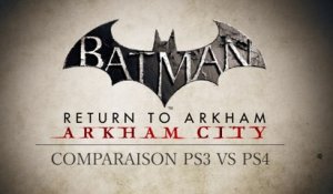 Batman Return To Arkham Comparison Trailer