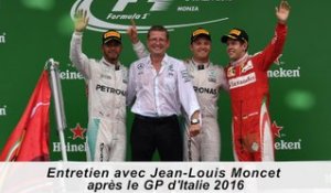 Entretien avec Jean-Louis Moncet après le GP d'Italie 2016