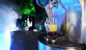 Slovénie: lancement d'une "fontaine à bière"