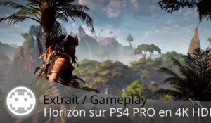 Extrait / Gameplay - Horizon: Zero Dawn (Gameplay PS4 PRO en 4K HDR)
