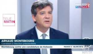 François Hollande : pour Arnaud Montebourg, le président est en situation "d’empêchement"