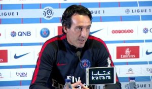 Ligue 1  Paris SG - AS St Etienne: conférence d'avant match de Unai Emery