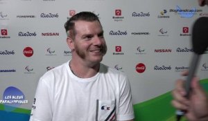 Florian Merrien - Médaille de bronze Tennis de table Class 3 - Jeux Paralympique Rio 2016