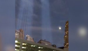 New York: les tours jumelles ressuscitées le temps d'une nuit