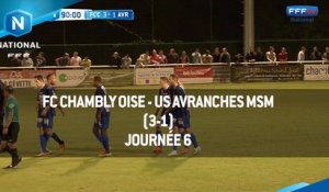J6 : FC Chambly - US Avranches MSM (3-1), le résumé