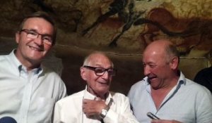 Lascaux 4 visite de Simon Coencas le dernier des inventeurs avec Germinal Peiro et Thierry Félix