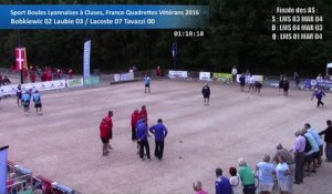 Demi-finales, Sport Boules, France Quadrettes Vétérans, Cluses 2016