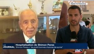 Shimon Pérès dans un "état grave mais stable" après un AVC hémorragique