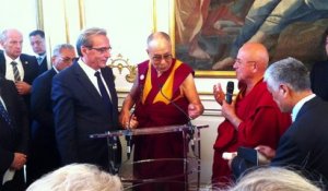 Le dalaï-lama à la mairie de Strasbourg