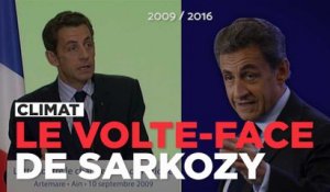 Sarkozy devient climato-sceptique : souvenez-vous de ce qu'il disait il y a 10 ans