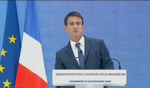 Manuel Valls : "la France est et sera une grande puissance industrielle"