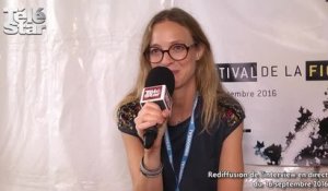 Festival de la fiction tv de la Rochelle : Interview d' Elodie Frenck