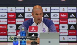 Real Madrid - Zidane : "Sans Ronaldo ni Bale"
