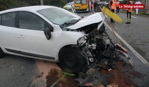 Ploubezre (22). L'accident fait deux blessés graves