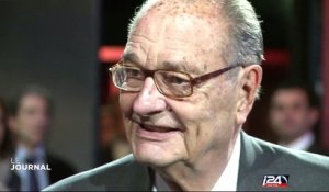 Hospitalisation de Jacques Chirac : les messages de soutien se multiplient