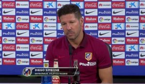 5e j. - Simeone : "Le Barça nous a toujours battu au mérite"
