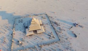 Burning Man Festival 2016 vu du ciel par un Drone... Extraordinaire !