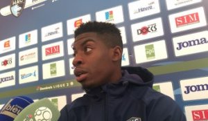 Avant Auxerre - HAC, interview de Mana Dembélé