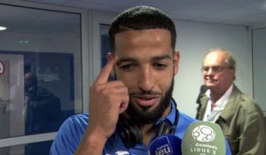 Après Auxerre - HAC (0-1), réaction d'Issam Chebake